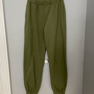 John Galt rosa sweatpants olive